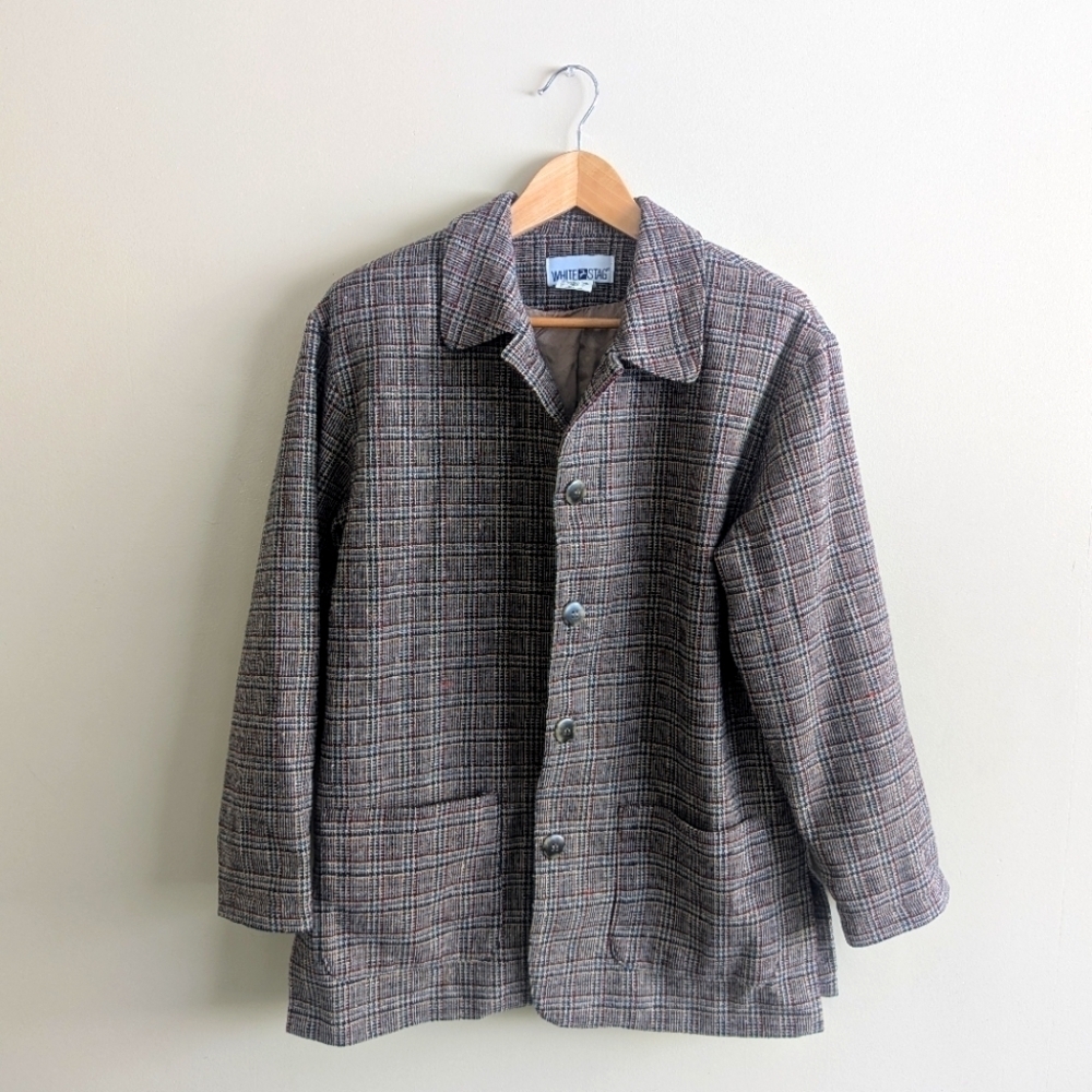 Vintage White Stag Coat